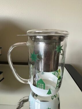 David’s glass Infuser mug